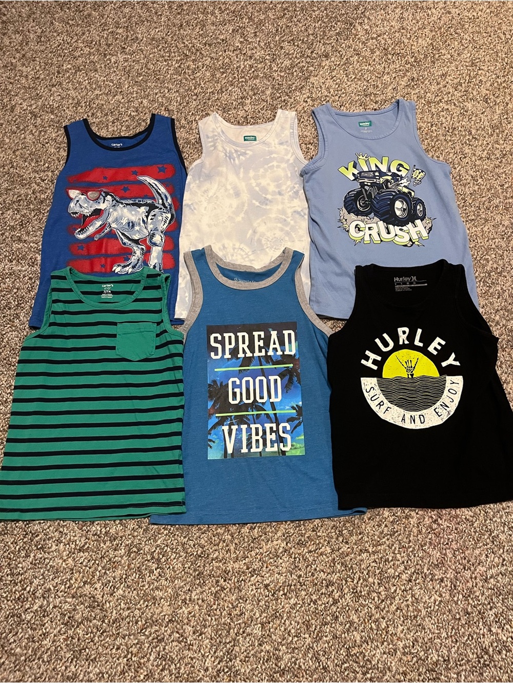 Boy’s Graphic Tank Top Lot